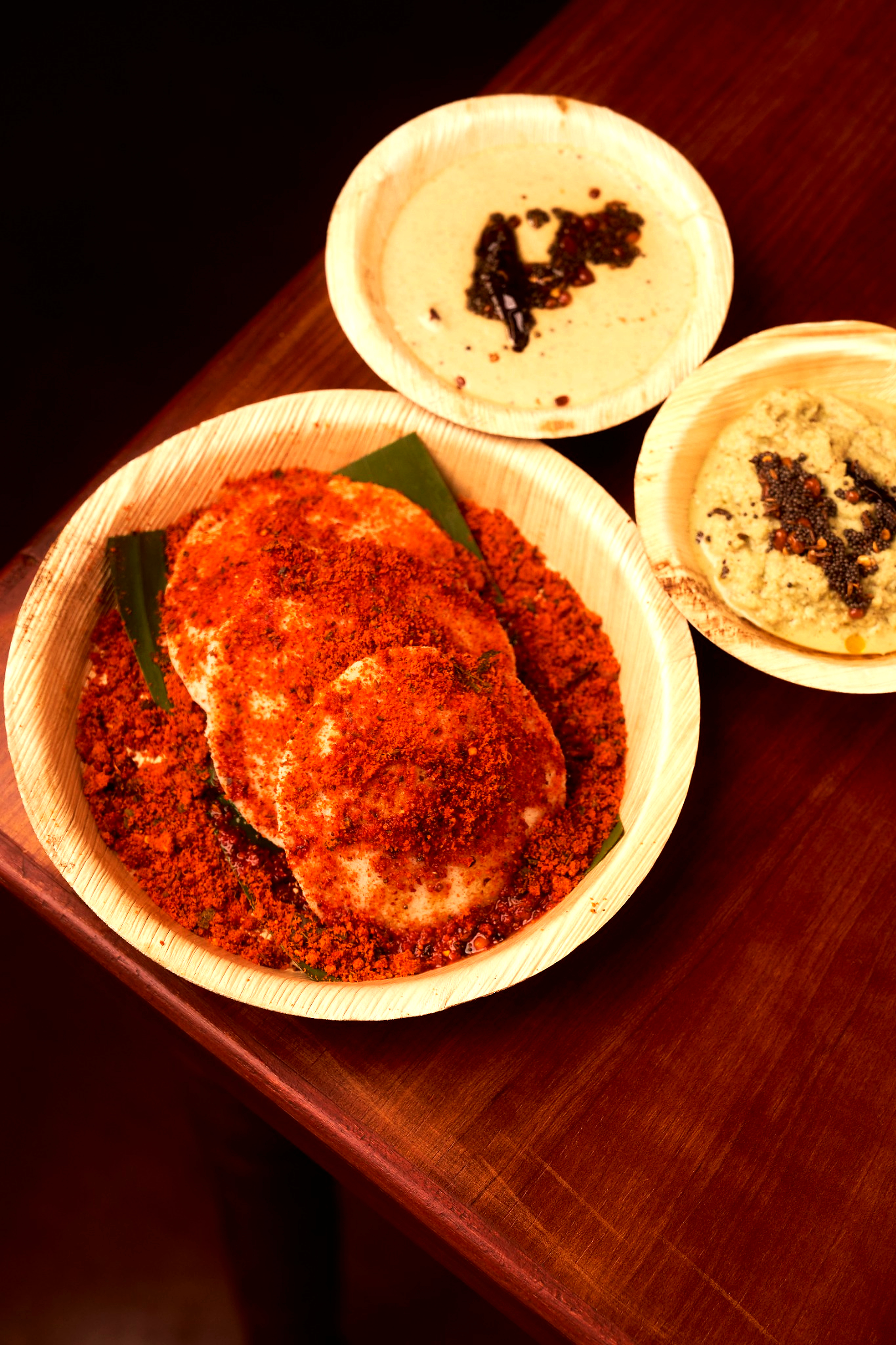 Ghee podi idly